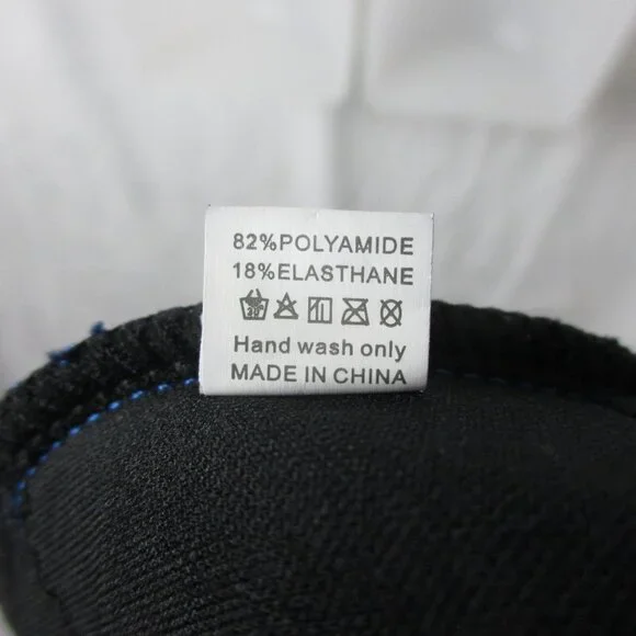 SPORLIKE Women One Piece Swimsuit V-Neck Ruffle Bathing Suit Blue Coastal Flirty - Picture 7 of 7